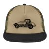 Flat Bill Snapback Trucker Cap Thumbnail