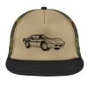 Flat Bill Snapback Trucker Cap Thumbnail