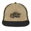 Flat Bill Snapback Trucker Cap Thumbnail