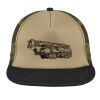 Flat Bill Snapback Trucker Cap Thumbnail