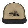Flat Bill Snapback Trucker Cap Thumbnail