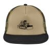 Flat Bill Snapback Trucker Cap Thumbnail