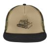Flat Bill Snapback Trucker Cap Thumbnail