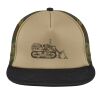Flat Bill Snapback Trucker Cap Thumbnail