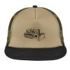 Flat Bill Snapback Trucker Cap Thumbnail