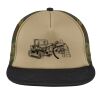 Flat Bill Snapback Trucker Cap Thumbnail