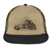 Flat Bill Snapback Trucker Cap Thumbnail