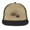 Flat Bill Snapback Trucker Cap Thumbnail
