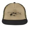 Flat Bill Snapback Trucker Cap Thumbnail