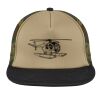 Flat Bill Snapback Trucker Cap Thumbnail
