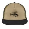 Flat Bill Snapback Trucker Cap Thumbnail
