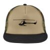 Flat Bill Snapback Trucker Cap Thumbnail
