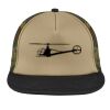 Flat Bill Snapback Trucker Cap Thumbnail