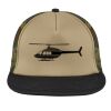 Flat Bill Snapback Trucker Cap Thumbnail