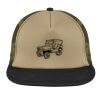 Flat Bill Snapback Trucker Cap Thumbnail