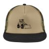 Flat Bill Snapback Trucker Cap Thumbnail