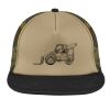 Flat Bill Snapback Trucker Cap Thumbnail