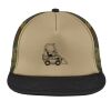 Flat Bill Snapback Trucker Cap Thumbnail