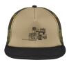 Flat Bill Snapback Trucker Cap Thumbnail