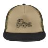 Flat Bill Snapback Trucker Cap Thumbnail