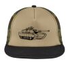 Flat Bill Snapback Trucker Cap Thumbnail
