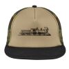 Flat Bill Snapback Trucker Cap Thumbnail