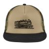 Flat Bill Snapback Trucker Cap Thumbnail