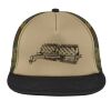 Flat Bill Snapback Trucker Cap Thumbnail