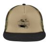 Flat Bill Snapback Trucker Cap Thumbnail