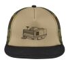 Flat Bill Snapback Trucker Cap Thumbnail