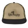 Flat Bill Snapback Trucker Cap Thumbnail