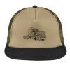 Flat Bill Snapback Trucker Cap Thumbnail