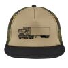 Flat Bill Snapback Trucker Cap Thumbnail