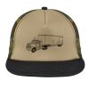 Flat Bill Snapback Trucker Cap Thumbnail
