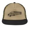 Flat Bill Snapback Trucker Cap Thumbnail