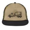 Flat Bill Snapback Trucker Cap Thumbnail
