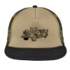 Flat Bill Snapback Trucker Cap Thumbnail