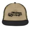 Flat Bill Snapback Trucker Cap Thumbnail