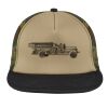 Flat Bill Snapback Trucker Cap Thumbnail