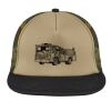 Flat Bill Snapback Trucker Cap Thumbnail