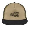 Flat Bill Snapback Trucker Cap Thumbnail