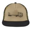 Flat Bill Snapback Trucker Cap Thumbnail