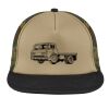 Flat Bill Snapback Trucker Cap Thumbnail