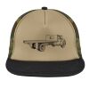 Flat Bill Snapback Trucker Cap Thumbnail