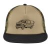 Flat Bill Snapback Trucker Cap Thumbnail