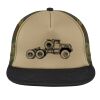 Flat Bill Snapback Trucker Cap Thumbnail
