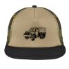 Flat Bill Snapback Trucker Cap Thumbnail