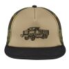 Flat Bill Snapback Trucker Cap Thumbnail