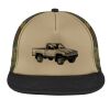 Flat Bill Snapback Trucker Cap Thumbnail