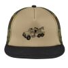 Flat Bill Snapback Trucker Cap Thumbnail